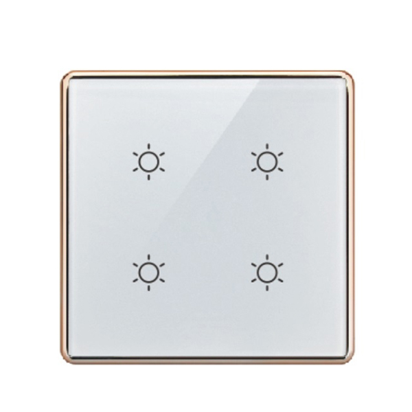 Crystal Glass Wireless Light Switch